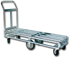 SIX WHEEL STOCK PLATFORM TRUCK