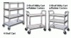 2, 3 & 4-SHELF WIRE CARTS