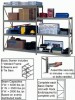 HEAVY-DUTY Z-BEAM STORAGE RACK