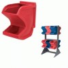 EASY FLOW GRAVITY HOPPER & FLOOR RACK