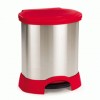 Stainless Steel/Plastic Medical Waste Step-On Containers