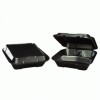 Foam Hinged Lid Carryout Black Containers