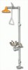 COMBINATION EMERGENCY SHOWER AND EYEWASH