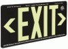 Jessup&trade; Glo Brite&reg; Eco Exit&trade; PM100 Plastic Molded Exit Signs
