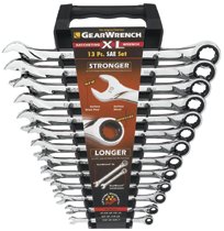 GearWrench® 13 Pc. XL Combination Ratcheting Wrench Sets GearWrench® 13 Pc. XL Combination Ratcheting Wrench Sets