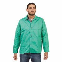 Comfort Clothing and Gloves 30 in Flame Resistant Cotton Sateen Jackets
