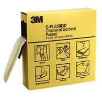 3M Personal Safety Division High-Capacity Folded Chemical Sorbents