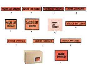 PACKING LIST ENVELOPES