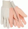 Southern Glove Dotted Canvas Gloves