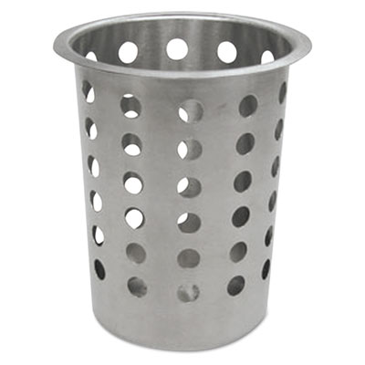 Adcraft&reg; Stainless Steel Silverware Cylinder
