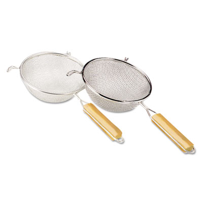 Adcraft&reg; Tinned Steel Strainer