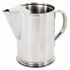 Adcraft&reg; Stainless Steel Water Pitcher with Gadroon Base