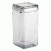 Anchor&reg; Stackable Square Glass Jar