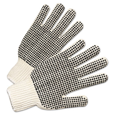 Anchor Brand&reg; PVC-Dotted String Knit Gloves