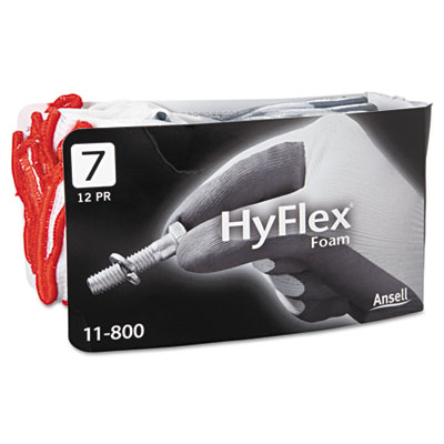AnsellPro HyFlex&reg; Foam Nitrile-Coated Nylon-Knit Gloves