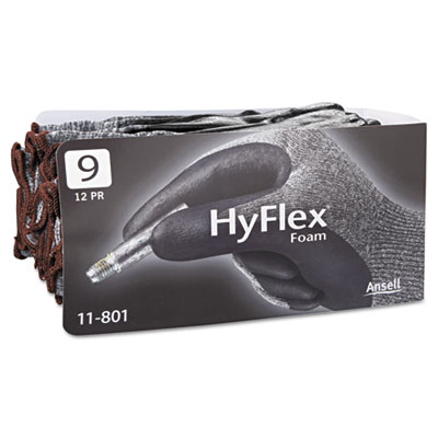 AnsellPro HyFlex&reg; Foam Nitrile-Coated Nylon-Knit Gloves