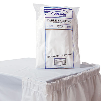 Atlantis Plastics Table Skirt