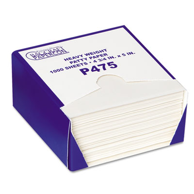 Bagcraft Papercon&reg; Dry Wax Patty Paper Sheets