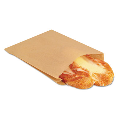 Bagcraft Papercon&reg; EcoCraft&reg; Grease-Resistant Bags