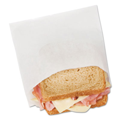 Bagcraft Papercon&reg; Waxed Single-Serve Bags