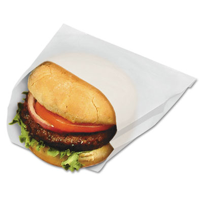 Bagcraft Papercon&reg; Grease-Resistant Single-Serve Bags