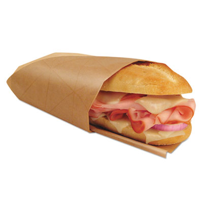 Bagcraft Papercon&reg; EcoCraft&reg; Grease-Resistant Paper Wrap & Liner
