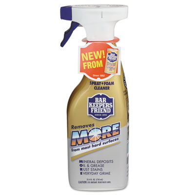 Bar Keepers Friend&reg; MORE Spray + Foam Cleaner