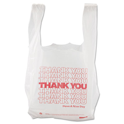 Barnes Paper Company Thank You High-Density Shopping Bags