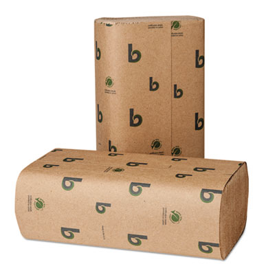 Boardwalk&reg; Boardwalk&reg; Green Folded Towels