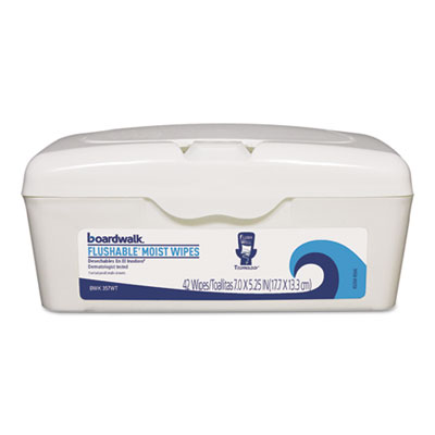 Boardwalk&reg; Flushable Moist Wipes
