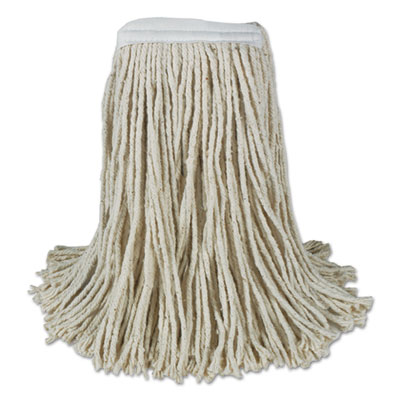 Boardwalk&reg; Banded Cotton Mop Heads