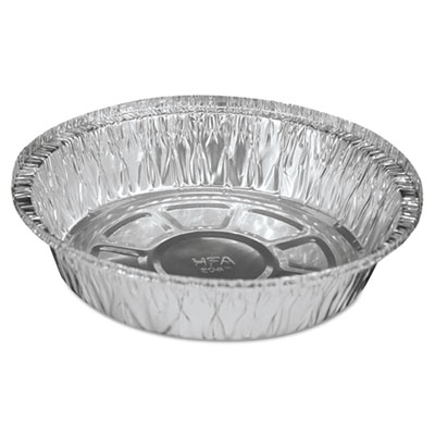 Boardwalk&reg; Round Aluminum To-Go Containers