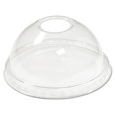 Boardwalk&reg; Crystal-Clear Sundae/Cold Cup Dome Lids