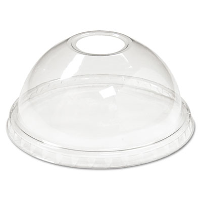 Boardwalk&reg; Crystal-Clear Sundae/Cold Cup Dome Lids