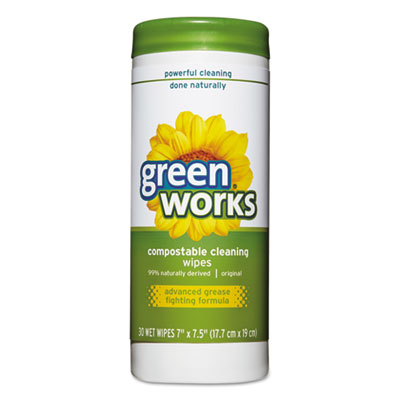 Green Works&reg; Compostable Cleaning Wipes
