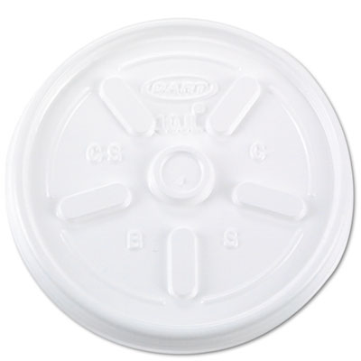 Dart&reg; Vented Plastic Hot Cup Lids