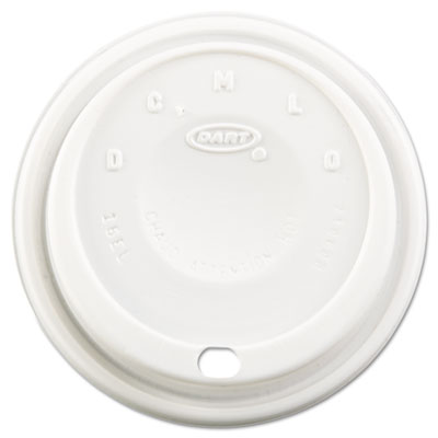 Dart&reg; Cappuccino Dome Sipper Lids