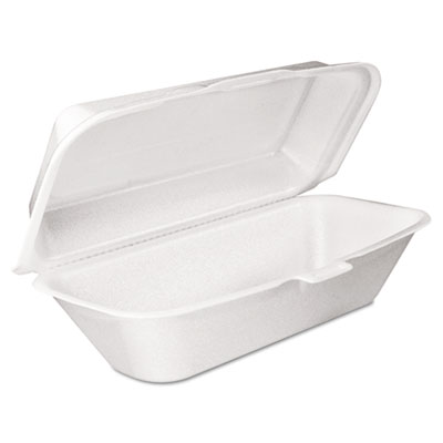 Dart&reg; Foam Hinged Lid Containers