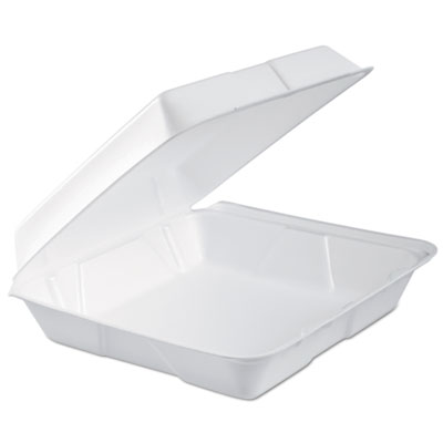 Dart&reg; Foam Hinged Lid Containers