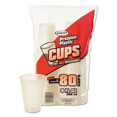 Dart&reg; Translucent Plastic Cups
