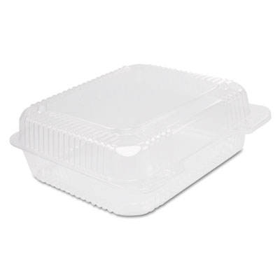 Dart&reg; StayLock&reg; Clear Hinged Lid Containers