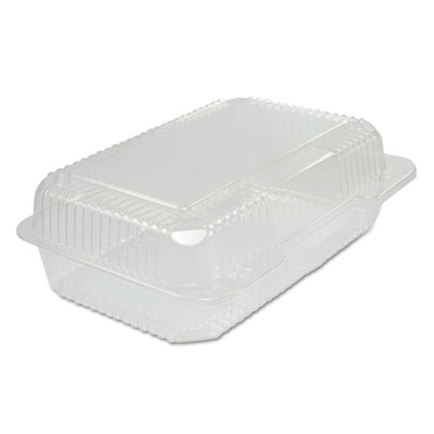 Dart&reg; StayLock&reg; Clear Hinged Lid Containers