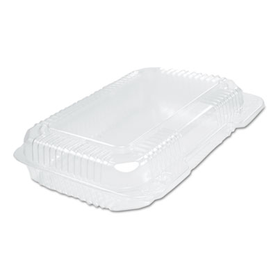 Dart&reg; StayLock&reg; Clear Hinged Lid Containers
