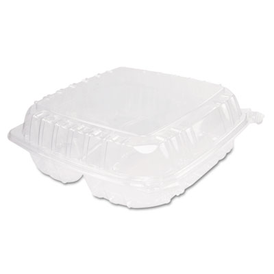 Dart&reg; ClearSeal&reg; Hinged-Lid Plastic Containers