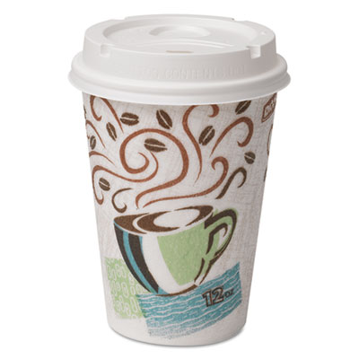 Dixie&reg; PerfecTouch&reg; Paper Hot Cups & Lids Combo