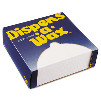 Dixie&reg; Dispens-A-Wax&reg; Waxed Deli Patty Paper