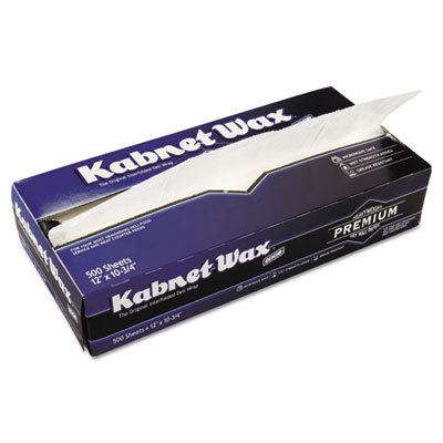 Dixie&reg; Kabnet Wax&reg; Interfolded Heavyweight Dry Waxed Deli Papers