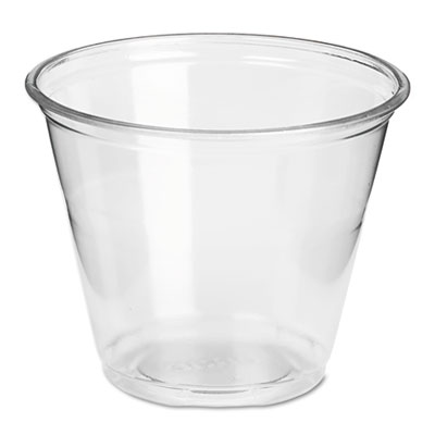 Dixie&reg; Clear Plastic PETE Cups