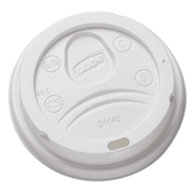 Dixie&reg; Sip-Through Dome Hot Drink Lids