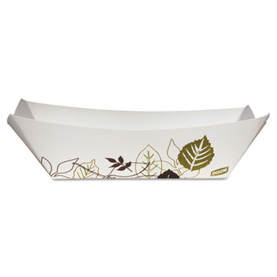 Dixie&reg; Kant Leek&reg; Polycoated Paper Food Tray